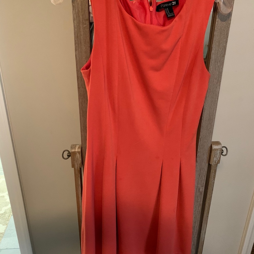 Orange dress